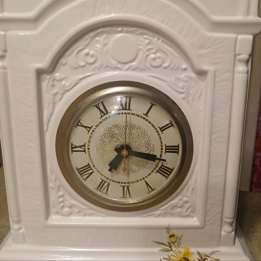Vintage Mantel Clock Lanshire Movement - Picture 2 of 11